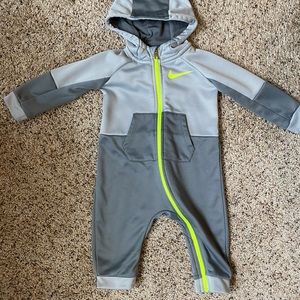 Nike zip up one piece jogger 12 months